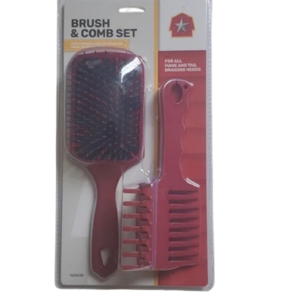 Tractor Supply Equine Grooming Brush/Comb Set - Picture 7 of 7